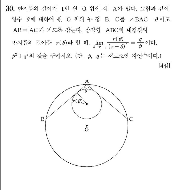 2009-수리-가형-홀수-30-미적