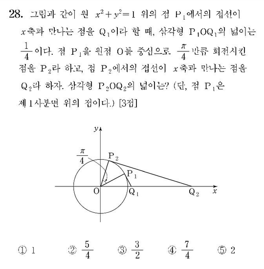 2007-수리-가형-홀수-28-미적